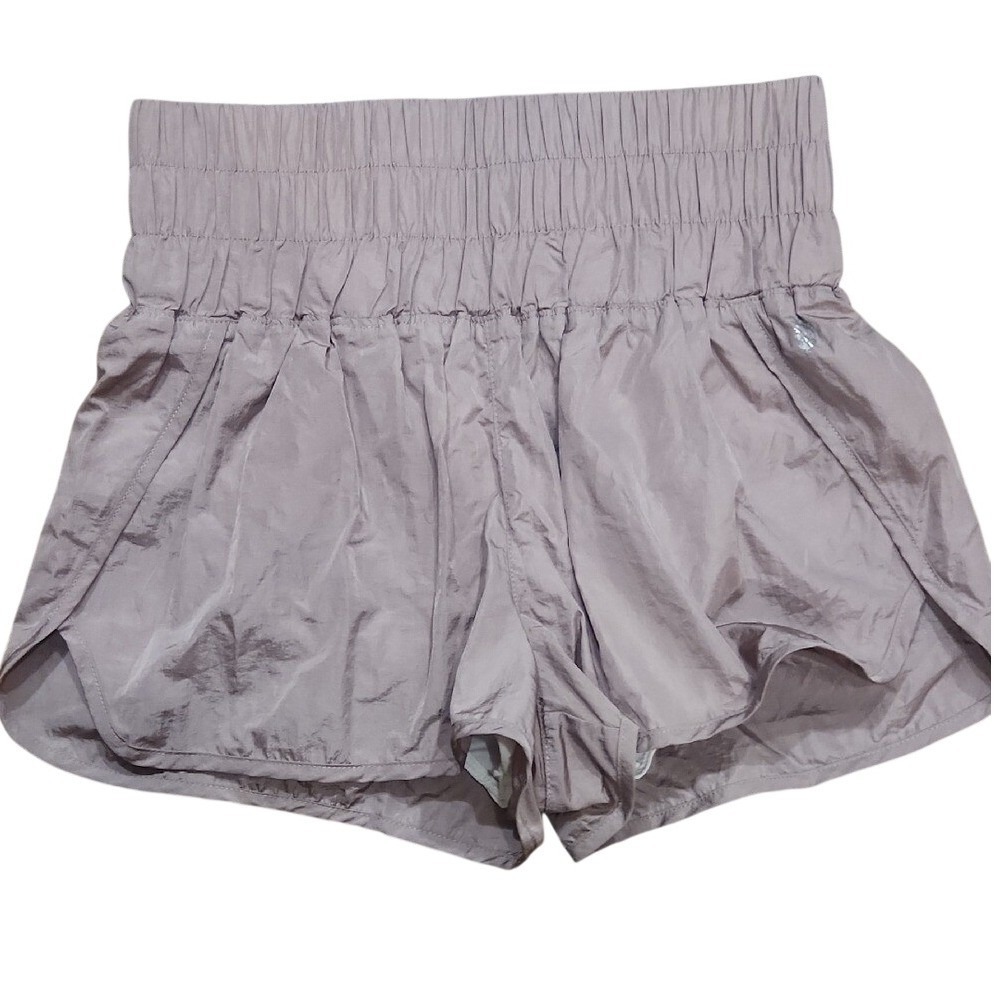 Free People Movement This Way Home Athletic Lined Shorts High Rise Boho Medium